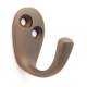 Robe Hook Transitional 1-3/8-in in Chocolate Bronze
