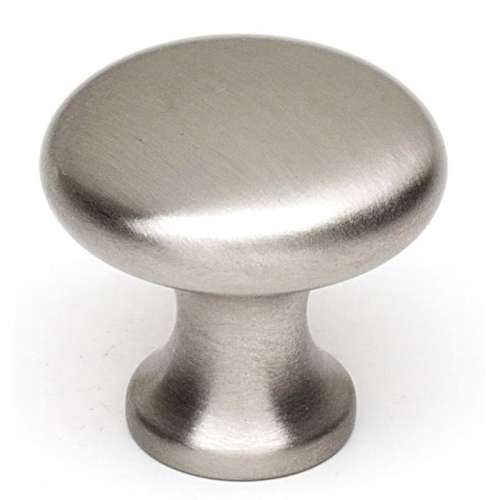 A814-1-SN Knob Traditional 1-in in Satin Nickel