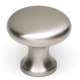 A814-1-SN Knob Traditional 1-in in Satin Nickel
