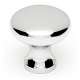 A814-34-PC Knob Traditional 3/4-in in Polished Chrome