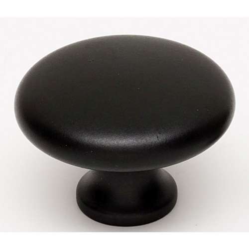 A814-45-MB Knob Traditional 1-3/4-in in Matte Black