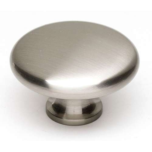 A814-45-SN Knob Traditional 1-3/4-in in Satin Nickel