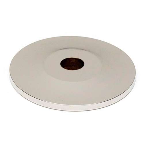 Knob Backplate Traditional 1-in in Polished Chrome