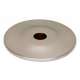 Knob Backplate Traditional 1-in in Satin Nickel