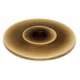 Knob Backplate Traditional 1-in in Polished Antique