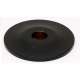 Knob Backplate Traditional 3/4-in in Matte Black