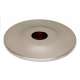 Knob Backplate Traditional 3/4-in in Satin Nickel