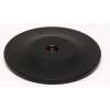 Knob Backplate Traditional 1-3/4-in in Matte Black