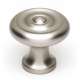 Knob Traditional 1-in in Satin Nickel