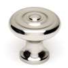 Knob Traditional 1-in in Polished Nickel