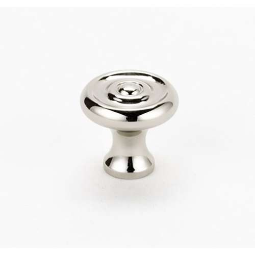 Knob Traditional 3/4-in in Polished Nickel