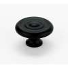 Rope A817-45-MB Knob Traditional 1-3/4-in in Matte Black