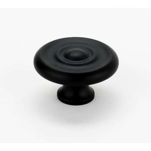 Rope A817-45-MB Knob Traditional 1-3/4-in in Matte Black