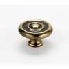 Knob Traditional 1-3/4-in in Polished Antique