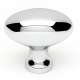 Knob Modern 1-3/8-in in Polished Chrome