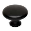 A814-38-MB Knob Traditional 1-1/2-in in Matte Black