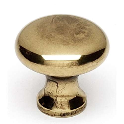 A814-34-PA Knob Traditional 3/4-in in Polished Antique