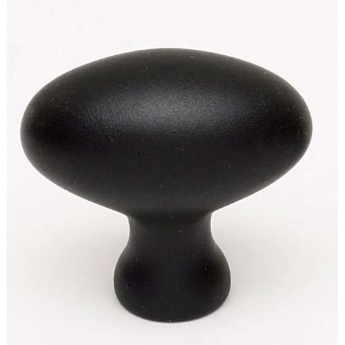 Knob Modern 1-3/8-in in Matte Black