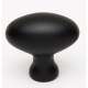 Knob Modern 1-3/8-in in Matte Black