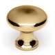 A814-1-PA Knob Traditional 1-in in Polished Antique