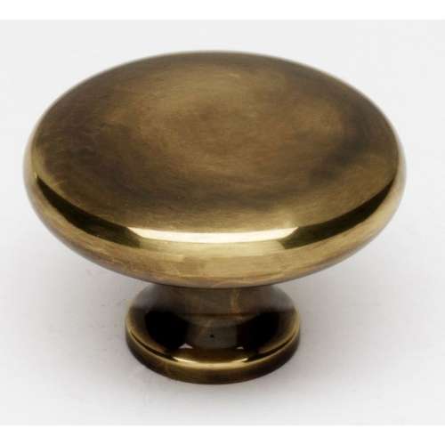A814-38-PA Knob Traditional 1-1/2-in in Polished Antique