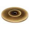Knob Backplate Traditional 1-1/4-in in Polished Antique