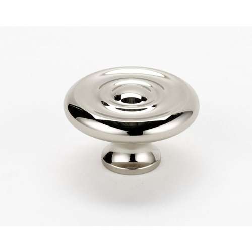 Rope A817-14-PN Knob Traditional 1-1/4-in in Polished Nickel