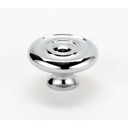 Rope A817-38-PC Knob Traditional 1-1/2-in in Polished Chrome