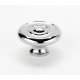 Rope A817-38-PC Knob Traditional 1-1/2-in in Polished Chrome