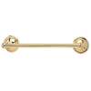 Yale A9220-12-PB Towel Bar Traditional in Polished Brass