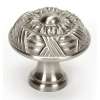 Knob Traditional 1-1/4-in in Satin Nickel