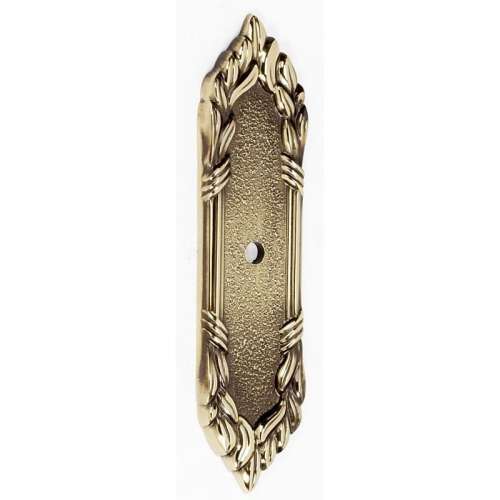 Backplate Traditional 4-1/4-in in Polished Antique