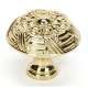 Knob Traditional 1-1/2-in in Polished Brass