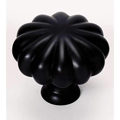 Rope A819-35-MB Knob Traditional 1-1/2-in in Matte Black
