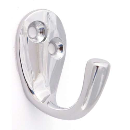 Robe Hook Transitional 1-3/8-in in Polished Chrome