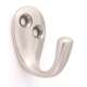 Robe Hook Transitional 1-3/8-in in Satin Nickel