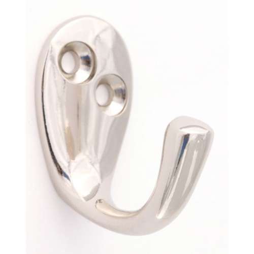 Robe Hook Transitional 1-3/8-in in Polished Nickel
