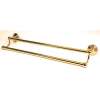 Embassy A9025-24-PB Double Towel Bar Traditional in Polished Brass