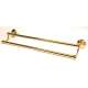 Embassy A9025-24-PB Double Towel Bar Traditional in Polished Brass
