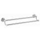 Embassy A9025-24-PC Double Towel Bar Traditional in Polished Chrome
