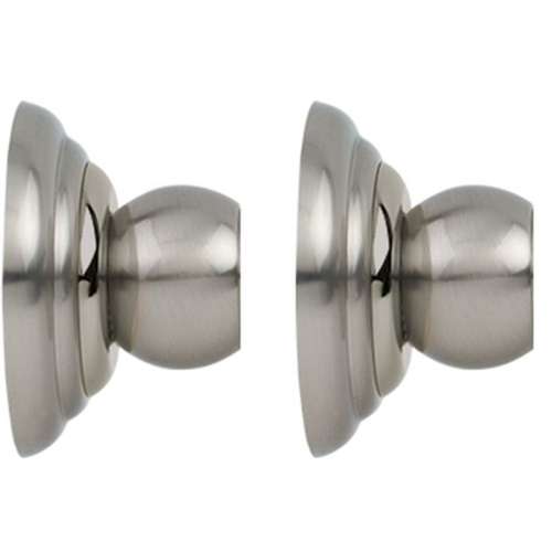 Embassy A9046-SN Shower Rod Brackets Traditional in Satin Nickel