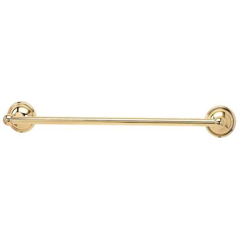 Yale A9220-18-PB Towel Bar Traditional in Polished Brass