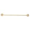 Towel Bar Traditional in Polished Brass