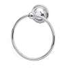 Towel Ring Traditional 6-in in Polished Chrome