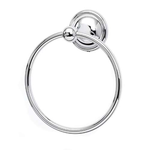 Towel Ring Traditional 6-in in Polished Chrome