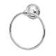 Towel Ring Traditional 6-in in Polished Chrome