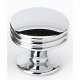 A930-18-PC Knob Transitional 1-1/8-in in Polished Chrome