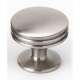 A930-18-SN Knob Transitional 1-1/8-in in Satin Nickel