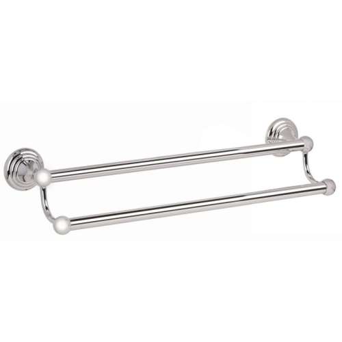 Embassy A9025-24-PN Double Towel Bar Traditional in Polished Nickel