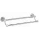 Embassy A9025-24-PN Double Towel Bar Traditional in Polished Nickel